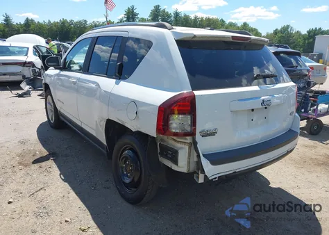 2014 Jeep Compass Latitude from USA, damaged, VIN 1C4NJDEB5ED791940